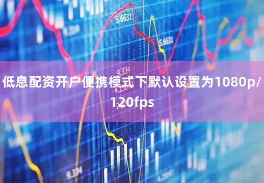 低息配资开户便携模式下默认设置为1080p/120fps